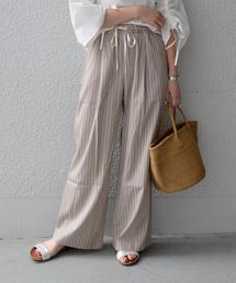 liflattie ships | 【手洗い可能】liflattie ships:ストライプ イージー パンツ ◇(その他パンツ)