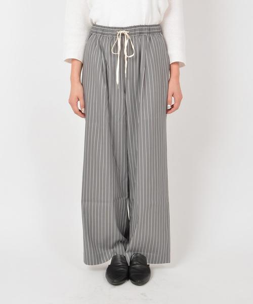 liflattie ships（リフラティ シップス）の「【手洗い可能】liflattie ships:ストライプ イージー パンツ ◇（その他パンツ・レディース・ベージュ/グレー・SMALL/MEDIUM）」の11枚目の写真