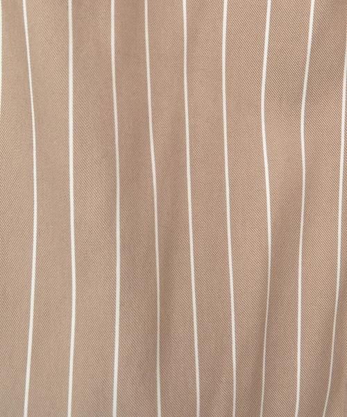 liflattie ships（リフラティ シップス）の「【手洗い可能】liflattie ships:ストライプ イージー パンツ ◇（その他パンツ・レディース・ベージュ/グレー・SMALL/MEDIUM）」の8枚目の写真