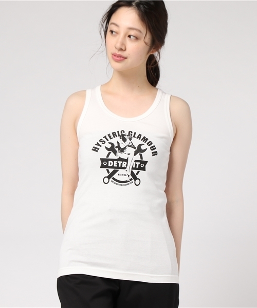 HYSTERIC GLAMOUR（ヒステリックグラマー）の「WRENCH プリント タンク