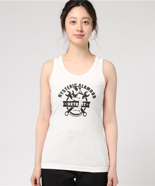 HYSTERIC GLAMOUR（ヒステリックグラマー）の「WRENCH プリント タンク