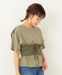 Another Edition | 切り替えコルセットＴ ◆(Tシャツ/カットソー)