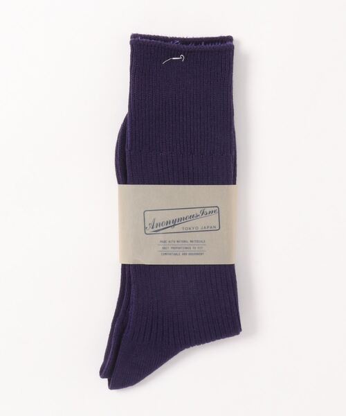 ANONYMOUSISM（アノニマスイズム）の「【ANONYMOUSISM】ブリリアントクルー/ソックス/アノニマスイズム（ソックス/靴下・メンズ・イエロー/ブルー/パープル/ホワイト/レッド/ピンク/グリーン/ミント/ベージュ/ブラック/サックスブルー/グリーン系その他/マスタード/ブルー系その他/パープル系その他/オレンジ系その他/ゴールド/カーキ/カーキ系/ネイビー系/ワイン/ラベンダー/ピンク系その他/クリーム/ブルー系その他2/イエロー系その他/サックスブルー系/ネイビー/ブルー系その他3/イエロー系その他2/パープル系その他2・FREE/25cm～27cm/23cm～25cm/23㎝～25㎝）」の18枚目の写真