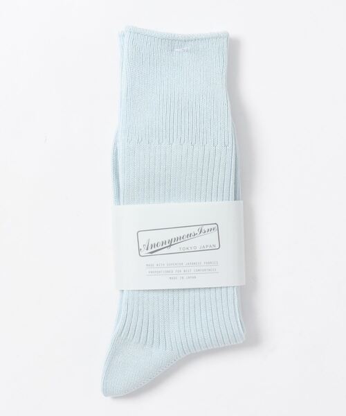 ANONYMOUSISM（アノニマスイズム）の「【ANONYMOUSISM】ブリリアントクルー/ソックス/アノニマスイズム（ソックス/靴下・メンズ・イエロー/ブルー/パープル/ホワイト/レッド/ピンク/グリーン/ミント/ベージュ/ブラック/サックスブルー/グリーン系その他/マスタード/ブルー系その他/パープル系その他/オレンジ系その他/ゴールド/カーキ/カーキ系/ネイビー系/ワイン/ラベンダー/ピンク系その他/クリーム/ブルー系その他2/イエロー系その他/サックスブルー系/ネイビー/ブルー系その他3/イエロー系その他2/パープル系その他2・FREE/25cm～27cm/23cm～25cm/23㎝～25㎝）」の11枚目の写真