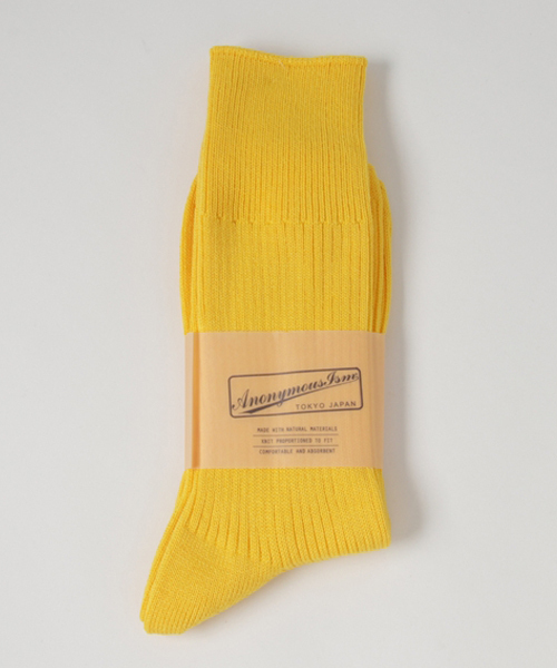 ANONYMOUSISM（アノニマスイズム）の「【ANONYMOUSISM】ブリリアントクルー/ソックス/アノニマスイズム（ソックス/靴下・メンズ・イエロー/ブルー/パープル/ホワイト/レッド/ピンク/グリーン/ミント/ベージュ/ブラック/サックスブルー/グリーン系その他/マスタード/ブルー系その他/パープル系その他/オレンジ系その他/ゴールド/カーキ/カーキ系/ネイビー系/ワイン/ラベンダー/ピンク系その他/クリーム/ブルー系その他2/イエロー系その他/サックスブルー系/ネイビー/ブルー系その他3/イエロー系その他2/パープル系その他2・FREE/25cm～27cm/23cm～25cm/23㎝～25㎝）」の22枚目の写真