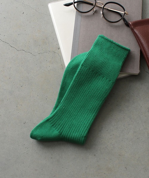 ANONYMOUSISM（アノニマスイズム）の「【ANONYMOUSISM】ブリリアントクルー/ソックス/アノニマスイズム（ソックス/靴下・メンズ・イエロー/ブルー/パープル/ホワイト/レッド/ピンク/グリーン/ミント/ベージュ/ブラック/サックスブルー/グリーン系その他/マスタード/ブルー系その他/パープル系その他/オレンジ系その他/ゴールド/カーキ/カーキ系/ネイビー系/ワイン/ラベンダー/ピンク系その他/クリーム/ブルー系その他2/イエロー系その他/サックスブルー系/ネイビー/ブルー系その他3/イエロー系その他2/パープル系その他2・FREE/25cm～27cm/23cm～25cm/23㎝～25㎝）」の6枚目の写真