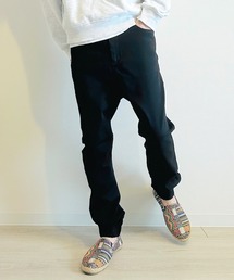 ジョガーパンツ デニムパンツ サルエル テーパード メンズ