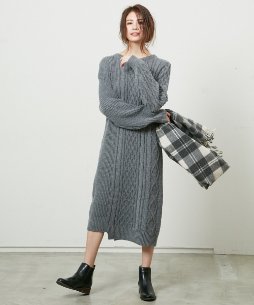 PICHE ABAHOUSE(ピシェ アバハウス)の「【WEB別注】サイドゴアブーツ(ブーツ・レディース・ダークブラウン/ブラック・MEDIUM/LARGE/SMALL)」の15枚目の写真