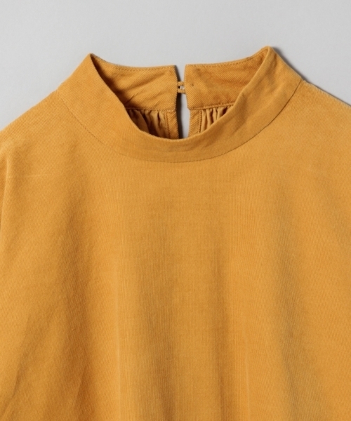 JEANASIS（ジーナシス）の「コールスタンドチュニック/772830（シャツ/ブラウス・レディース・イエロー/アイボリー・FREE）」の3枚目の写真