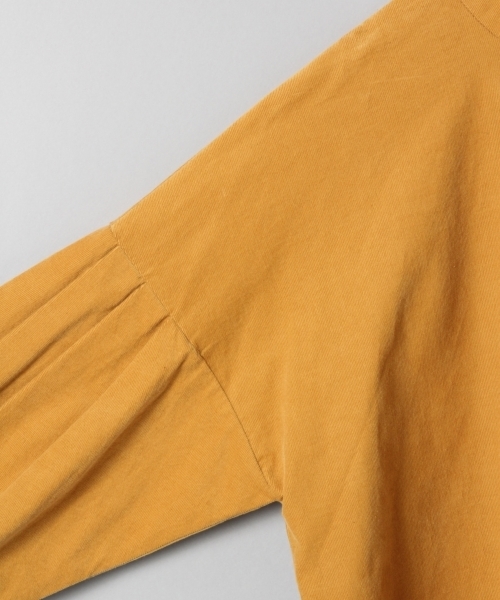 JEANASIS（ジーナシス）の「コールスタンドチュニック/772830（シャツ/ブラウス・レディース・イエロー/アイボリー・FREE）」の9枚目の写真