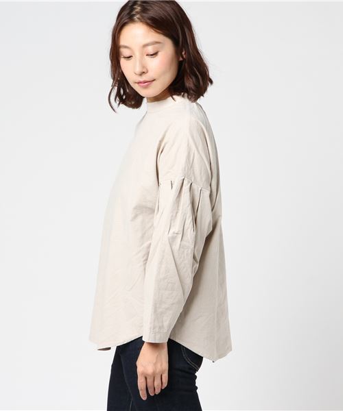 JEANASIS（ジーナシス）の「コールスタンドチュニック/772830（シャツ/ブラウス・レディース・イエロー/アイボリー・FREE）」の19枚目の写真