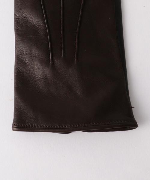 Gloves（グローブス）の「＜GLOVES＞ LAMB GLOVES/手袋 ◆（手袋・メンズ・ブラック/ブラウン・MEDIUM/SMALL）」の6枚目の写真