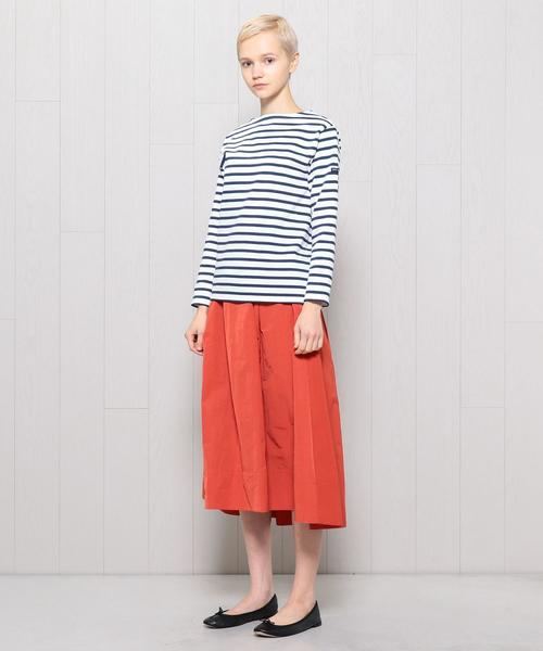 SAINT JAMES（セントジェームス）の「＜SAINT JAMES＞OUESSANT BORDER 18SS/カットソー（Tシャツ/カットソー・レディース・イエロー/ライム/ネイビー/オレンジ・3/1）」の13枚目の写真