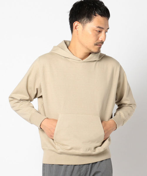 SBTRACT(サブトラクト)の「SBTRACT: フリース マシン パーカー(パーカー・メンズ・ネイビー/ベージュ/ホワイト・SMALL/MEDIUM/LARGE)」の2枚目の写真