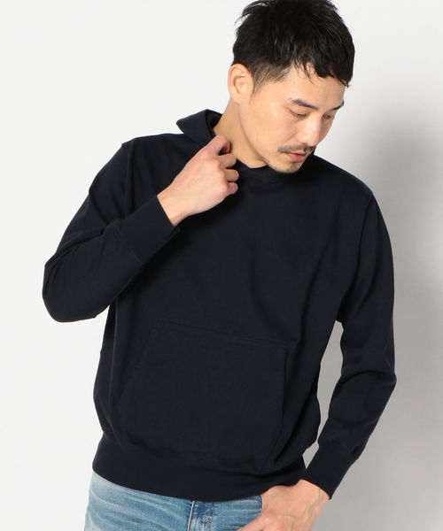 SBTRACT(サブトラクト)の「SBTRACT: フリース マシン パーカー(パーカー・メンズ・ネイビー/ベージュ/ホワイト・SMALL/MEDIUM/LARGE)」の3枚目の写真