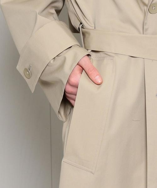 ATON（エイトン）の「＜ATON＞TRENCH COAT/コート（トレンチコート