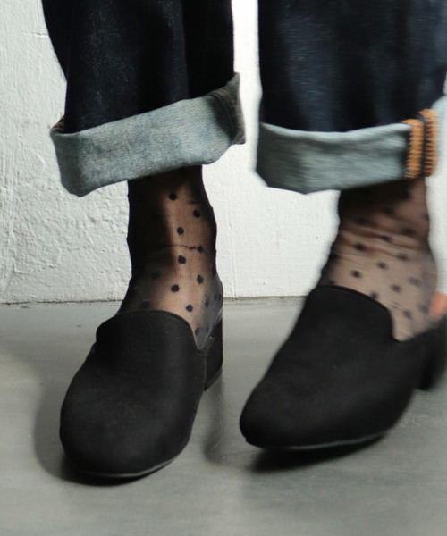 SESTO(セスト)の「スクエアトゥのバブーシュローヒールスリッパミュ-ルサンダル(サンダル・レディース・ブラック系その他/グリーン/ゴールド/ホワイト/ブラック/ベージュ/ブルー/イエロー・LL/L/3L/S/M)」の3枚目の写真