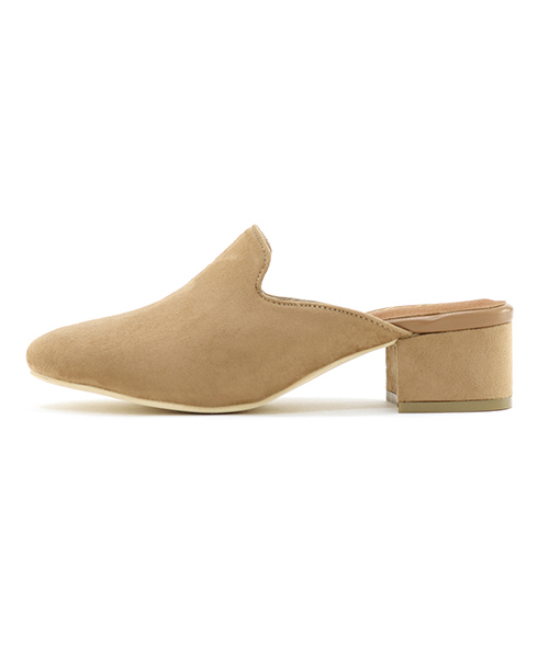 SESTO(セスト)の「スクエアトゥのバブーシュローヒールスリッパミュ-ルサンダル(サンダル・レディース・ブラック系その他/グリーン/ゴールド/ホワイト/ブラック/ベージュ/ブルー/イエロー・LL/L/3L/S/M)」の13枚目の写真