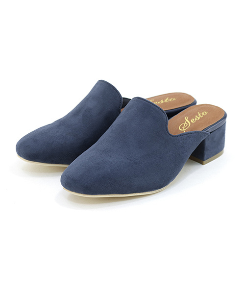 SESTO(セスト)の「スクエアトゥのバブーシュローヒールスリッパミュ-ルサンダル(サンダル・レディース・ブラック系その他/グリーン/ゴールド/ホワイト/ブラック/ベージュ/ブルー/イエロー・LL/L/3L/S/M)」の22枚目の写真