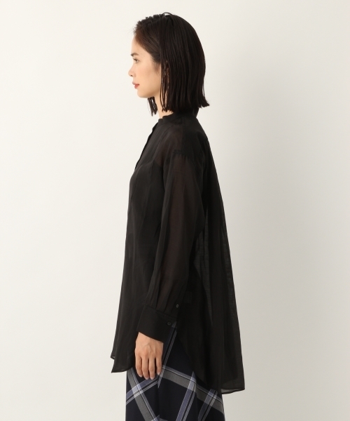 A part by(アパートバイ)の「TePeブサムLシャツ 804978(シャツ/ブラウス・レディース・ブラック/キナリ・FREE)」の9枚目の写真