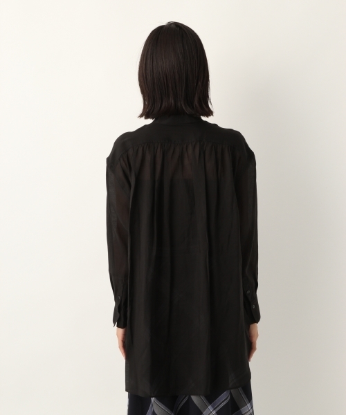 A part by(アパートバイ)の「TePeブサムLシャツ 804978(シャツ/ブラウス・レディース・ブラック/キナリ・FREE)」の10枚目の写真