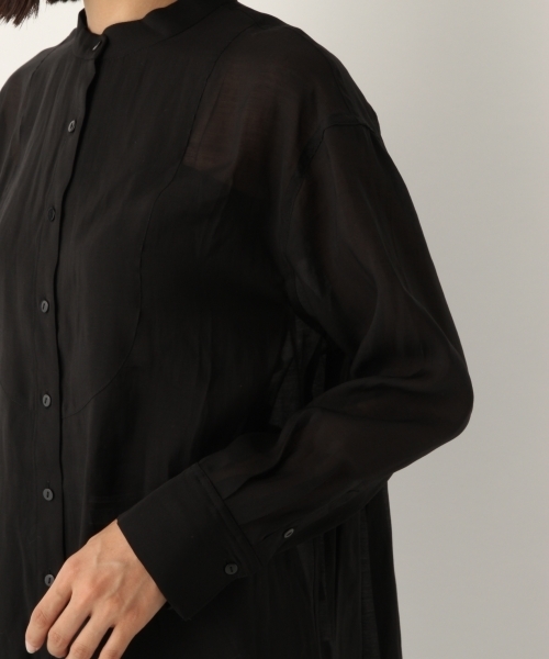 A part by(アパートバイ)の「TePeブサムLシャツ 804978(シャツ/ブラウス・レディース・ブラック/キナリ・FREE)」の12枚目の写真