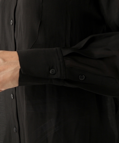 A part by(アパートバイ)の「TePeブサムLシャツ 804978(シャツ/ブラウス・レディース・ブラック/キナリ・FREE)」の13枚目の写真