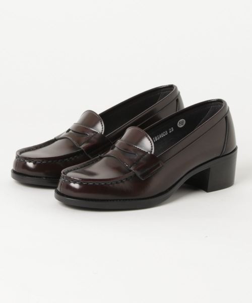 HARUTA(ハルタ)の「【HARUTA】ハルタ 定番ヒールアップローファー 4603(ローファー・レディース・ブラウン/ブラック・23.0cm/23.5cm/24.0cm/24.5cm/25.0cm/22.5cm)」の2枚目の写真