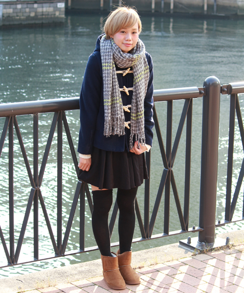 WEGO(ウィゴー)の「WEGO/ショートダッフルコート(ダッフルコート・レディース・レッド/ネイビー/キャメル・MEDIUM/LARGE)」の13枚目の写真