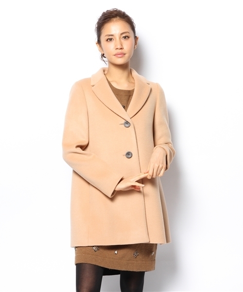 UNITED ARROWS(ユナイテッドアローズ)の「□UAB W/N DB-FACE コート(その他アウター・レディース・ブラック/ベージュ/ロイヤルブルー・36/38/40)」の13枚目の写真