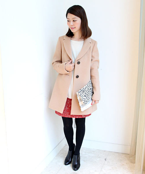 UNITED ARROWS(ユナイテッドアローズ)の「□UAB W/N DB-FACE コート(その他アウター・レディース・ブラック/ベージュ/ロイヤルブルー・36/38/40)」の14枚目の写真