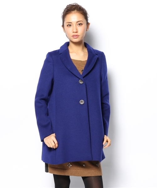 UNITED ARROWS(ユナイテッドアローズ)の「□UAB W/N DB-FACE コート(その他アウター・レディース・ブラック/ベージュ/ロイヤルブルー・36/38/40)」の3枚目の写真