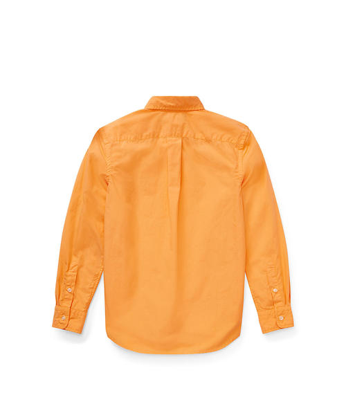 POLO RALPH LAUREN CHILDRENSWEAR（ポロ ラルフ ローレン チルドレンズウェア）の「コットン ポプリン シャツ（シャツ/ブラウス・キッズ・オレンジ/ブルー系9/ロイヤルブルー・SMALL/MEDIUM/LARGE/X-LARGE）」の5枚目の写真