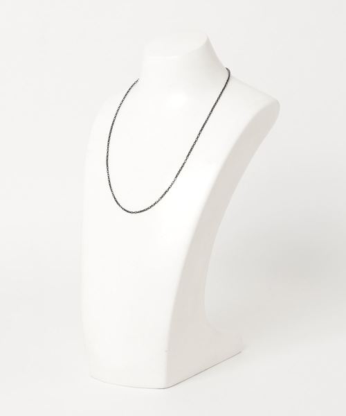 Anthe（アンテ）の「Anthe / stainless necklacce chain square type（ネックレス・メンズ・ブラック/シルバー/ゴールド・FREE）」の10枚目の写真