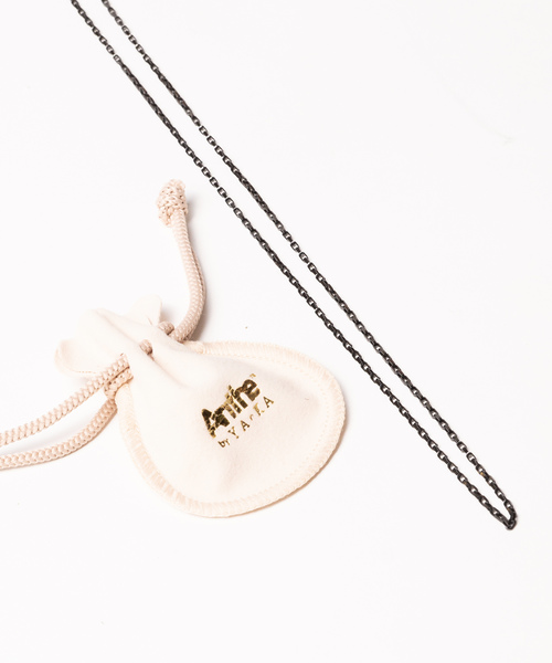 Anthe（アンテ）の「Anthe / stainless necklacce chain square type（ネックレス・メンズ・ブラック/シルバー/ゴールド・FREE）」の13枚目の写真