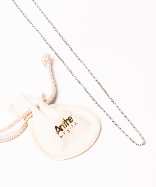 Anthe（アンテ）の「Anthe / stainless necklacce chain square type（ネックレス・メンズ・ブラック/シルバー/ゴールド・FREE）」の12枚目の写真