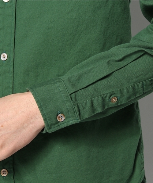 AMERICAN RAG CIE（アメリカンラグシー）の「AMERICAN RAG CIE スリムオックスフォードシャツ 107-ANB-M141-SH022∴（シャツ/ブラウス・メンズ・ネイビー/イエロー/ホワイト/グリーン・3/1/2）」の10枚目の写真