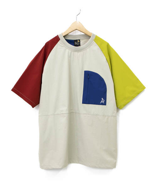 go slow caravan(ゴースローキャラバン)の「ストレッチナイロンクレイジー/ソウガラS/STEE(Tシャツ/カットソー・メンズ・その他1/カラフル・MEDIUM/LARGE/X-LARGE)」の1枚目の写真