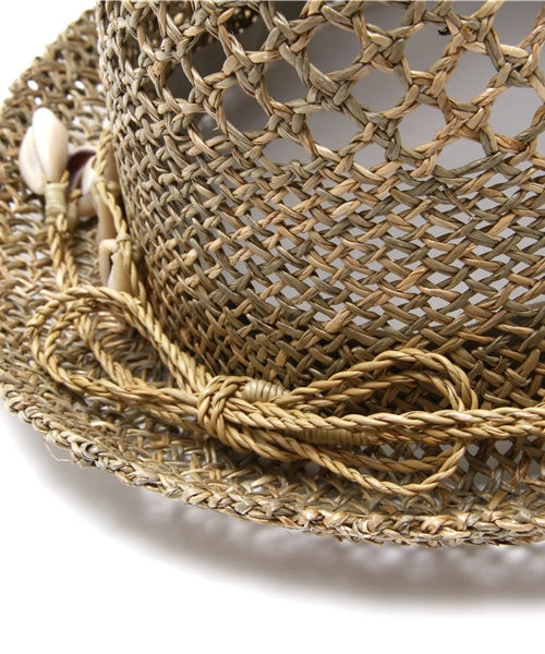 goa（ゴア）の「SHELL　ﾒｯｼｭ　HAT（ハット・レディース・キナリ・FREE）」の3枚目の写真