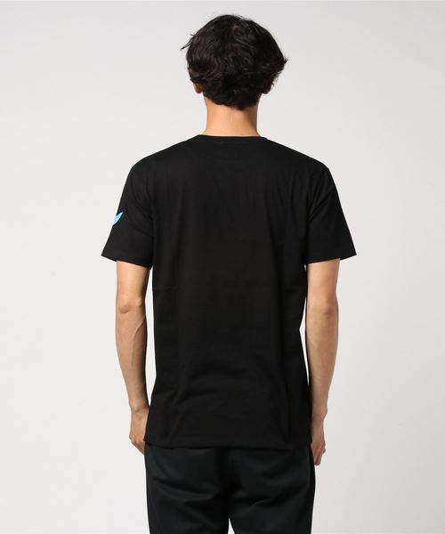 おしゃれスタ（オシャレスタ）の「ネオンカラープリントクルーネックTシャツ(KU)（Tシャツ/カットソー・メンズ・ピンク/イエロー/ブルー・M/L）」の5枚目の写真