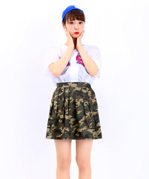 WEGO | WEGO/迷彩柄フレアスカート(スカート)
