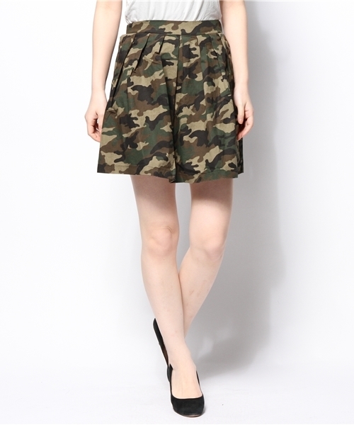 WEGO（ウィゴー）の「WEGO/迷彩柄フレアスカート（スカート・レディース・その他1・FREE）」の9枚目の写真