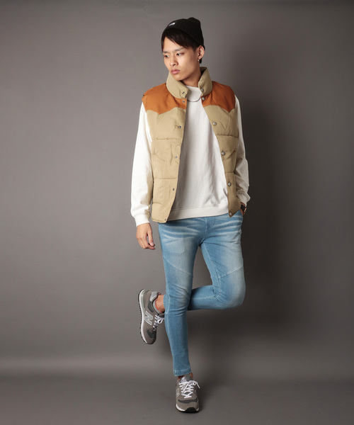 SUGGESTION（サジェッション）の「【SUGGESTION】PUウエスタン切替中綿