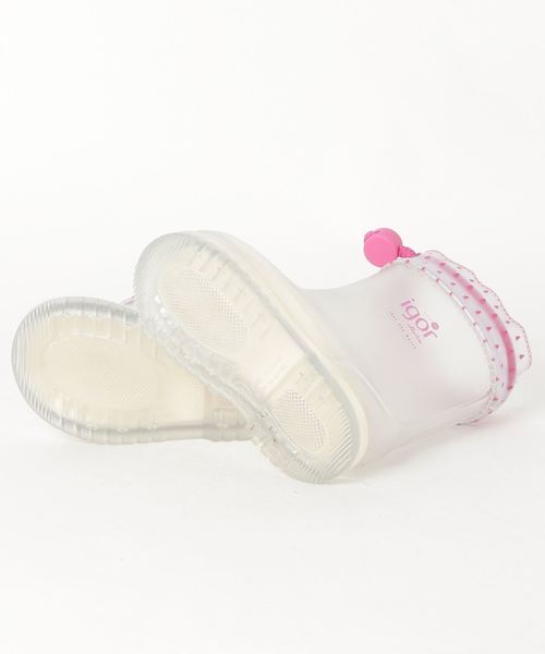 igor（イゴール）の「igor（レインシューズ・キッズ・ネイビー/フューシャピンク・23/25/26/22）」の4枚目の写真