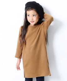 devirock | 裏シャギー膝丈長袖ワンピース(ワンピース)