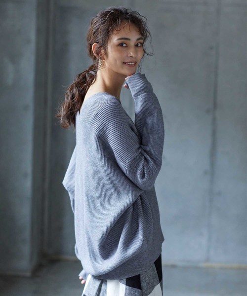 CRAFT STANDARD BOUTIQUE�i�N���t�g�X�^���_�[�h�u�e�B�b�N�j�́u�����܃j�b�g�v���I�[�o�[�Z���i�j�b�g/�Z�[�^�[�j�v�b�ۃO���[