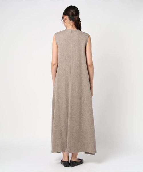 CLANE（クラネ）の「FLARE NO SLEEVE ONE PIECE（ワンピース