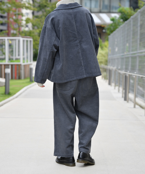 kutir（クティール）の「コーデュロイジャケット（テーラードジャケット・メンズ・カーキ/ブルーグレー/キャメル・LARGE/MEDIUM）」の7枚目の写真