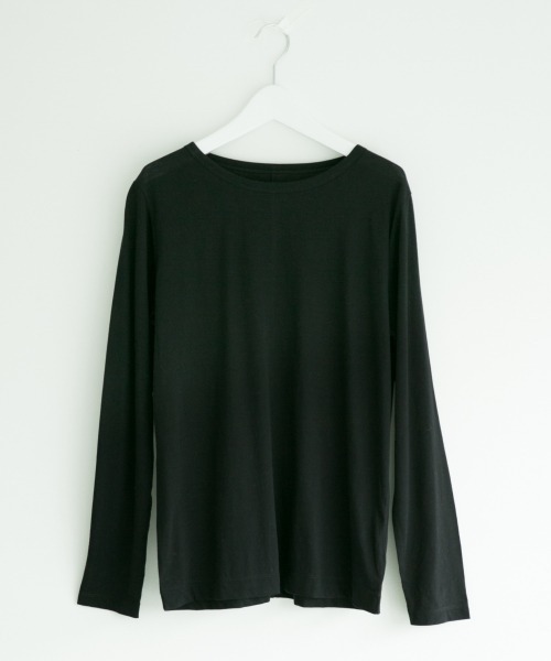 LOWRYS FARM(ローリーズファーム)の「【WEB限定】ロンT 857265(Tシャツ/カットソー・レディース・チャコールグレー/オフホワイト/アイボリー/ブラック/カーキ・FREE)」の1枚目の写真
