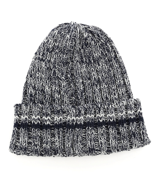 SHIPS(シップス)の「SHIPS KIDS:コットン×アクリル ミックス ライン キャップ(ニットキャップ/ビーニー・キッズ・レッド/ネイビー・ONE SIZE)」の6枚目の写真